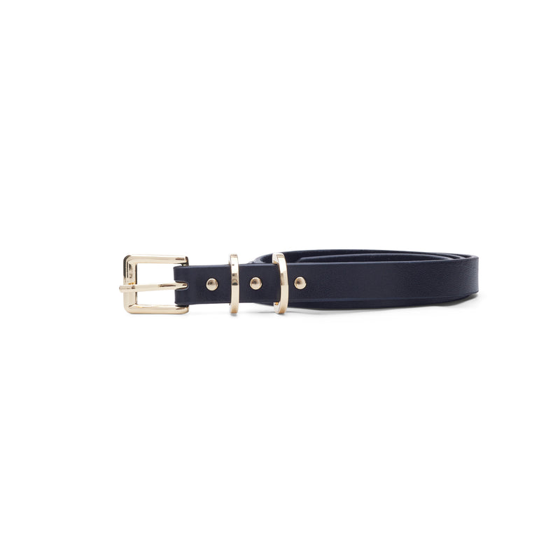 Everleigh Leather Belt, Black
