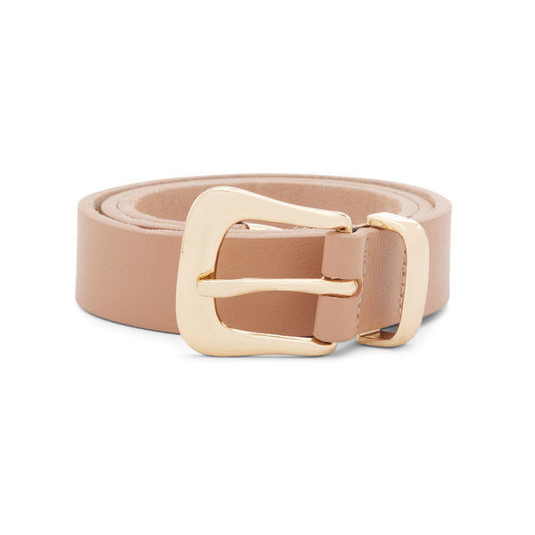 Amalfi Leather Belt, Ruby Tan