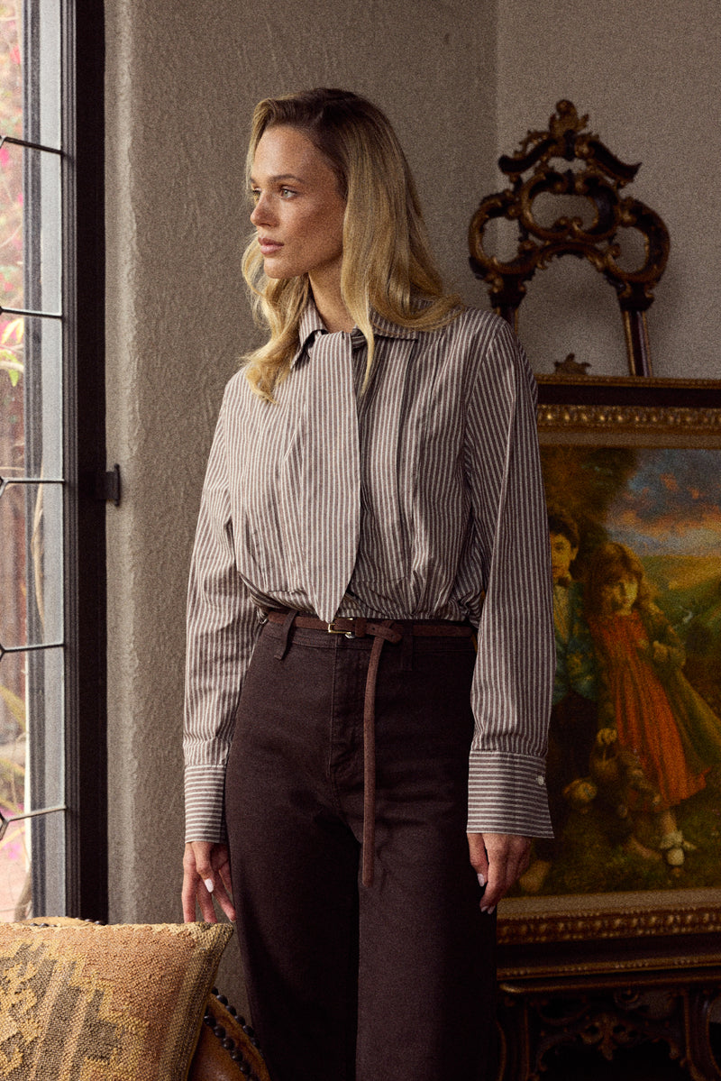 Alex Hip Belt, Chocolate Suede