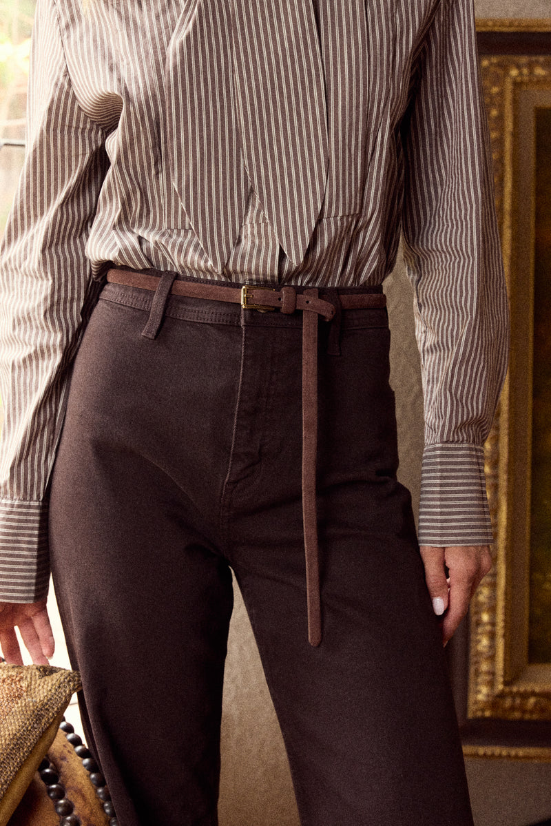 Alex Hip Belt, Chocolate Suede