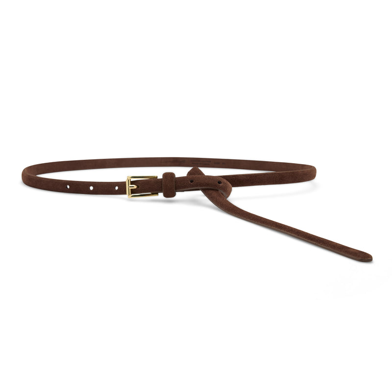 Alex Hip Belt, Chocolate Suede