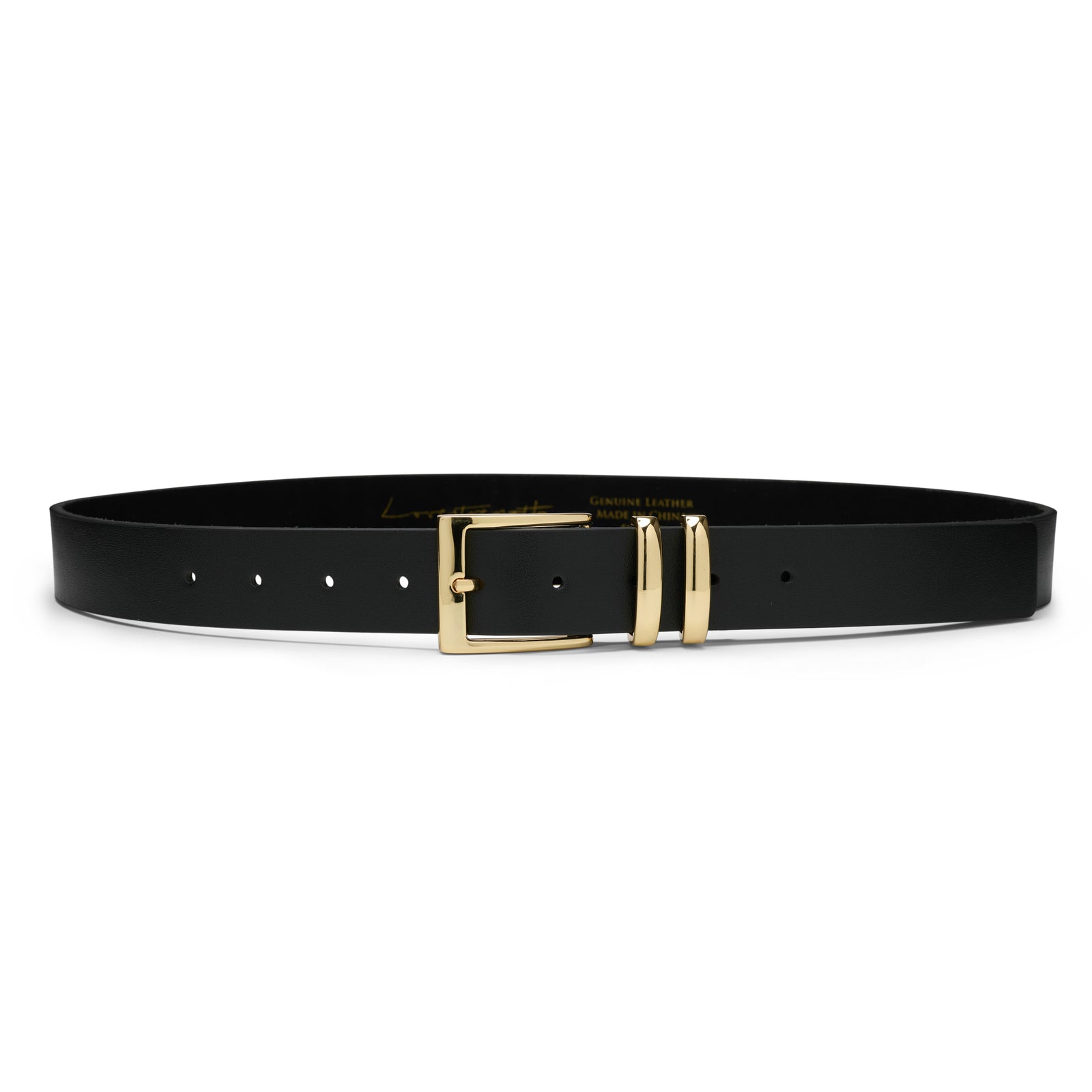 Avery Unisex Hip Belt, Black with Gold – LOVESTRENGTH BELTS