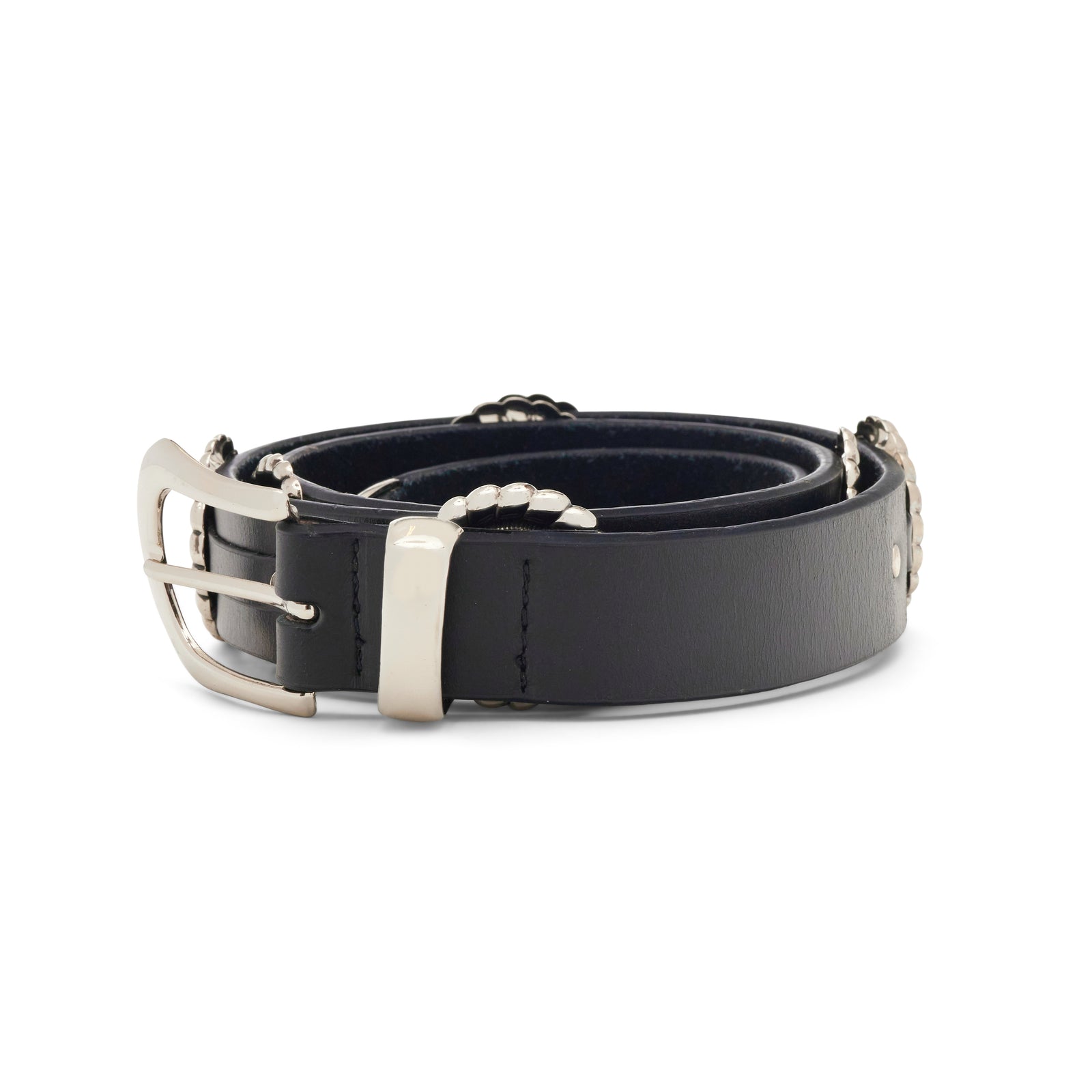 【MARNO】Irina belt black×silver Irina belt – MARNO