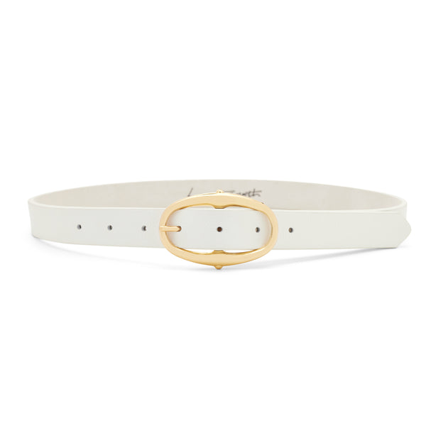 Carter Hip Belt, White with Gold