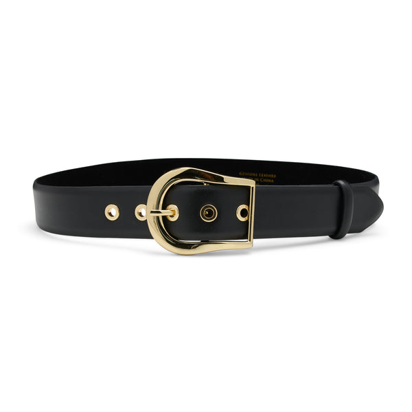 James Hip Belt, Black Leather