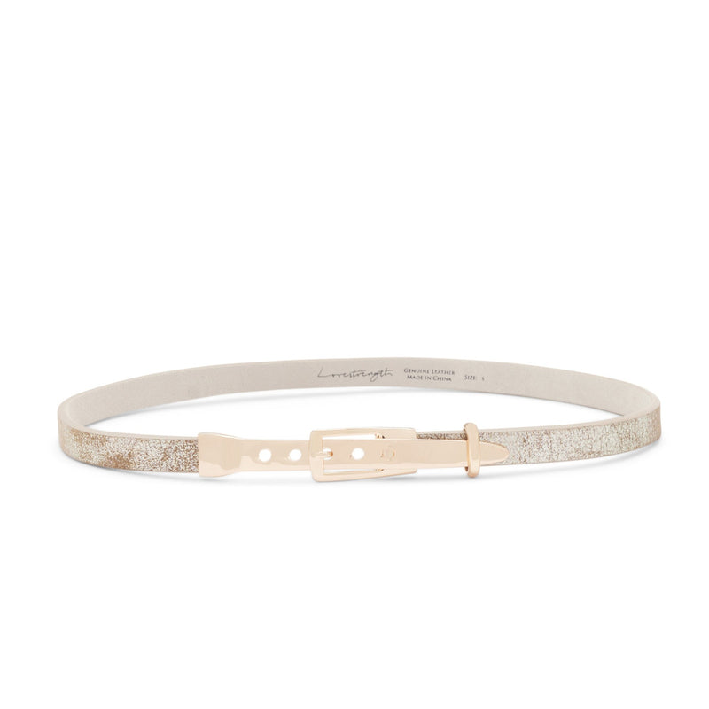 Now:Here Leather Belt, Shine
